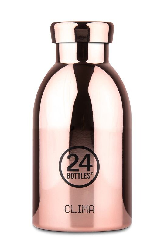 

Термобутылка Clima Rose Gold 330мл 24bottles, розовый
