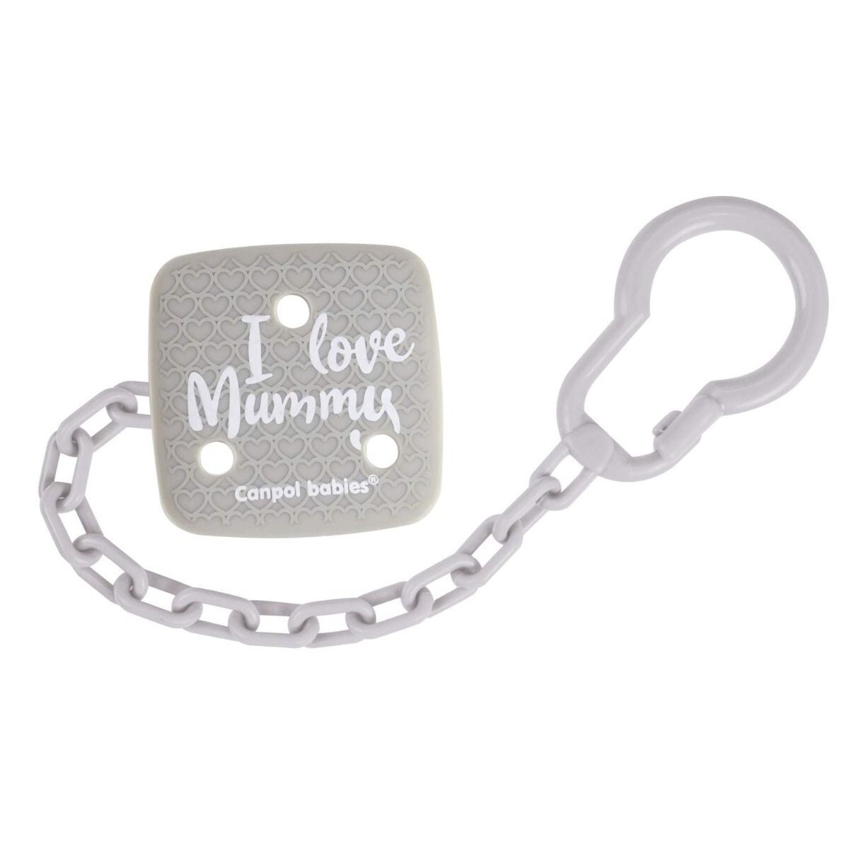 

Кулон соска Canpol Babies I Love Mummy, 1 шт