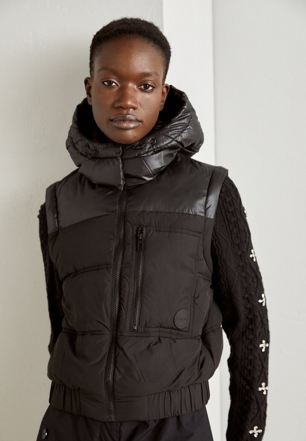 

Зимняя куртка Desigual PADDED OSLO, черный