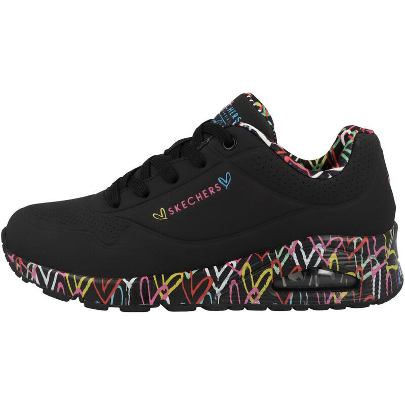 

Женская спортивная обувь SKECHERS UNO - LOVING LOVE Black