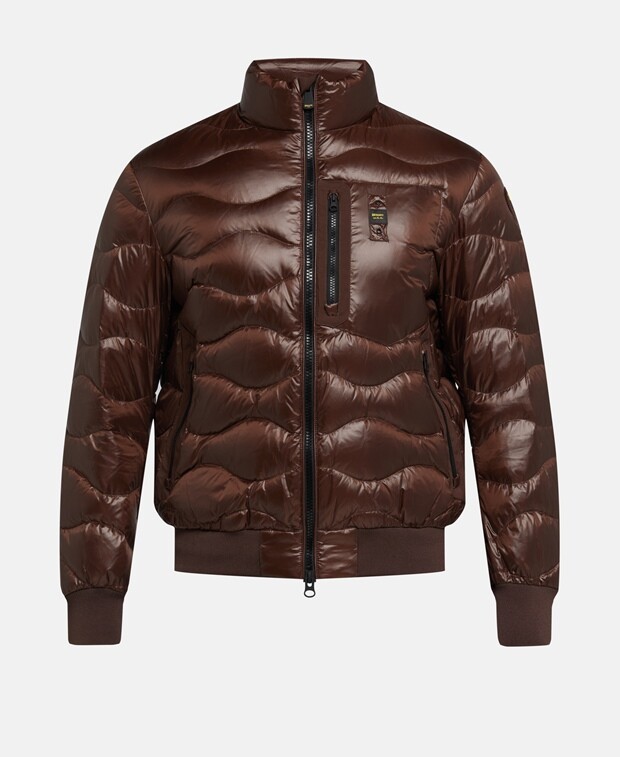 

Мягкий пуховик Blauer USA, коричневый
