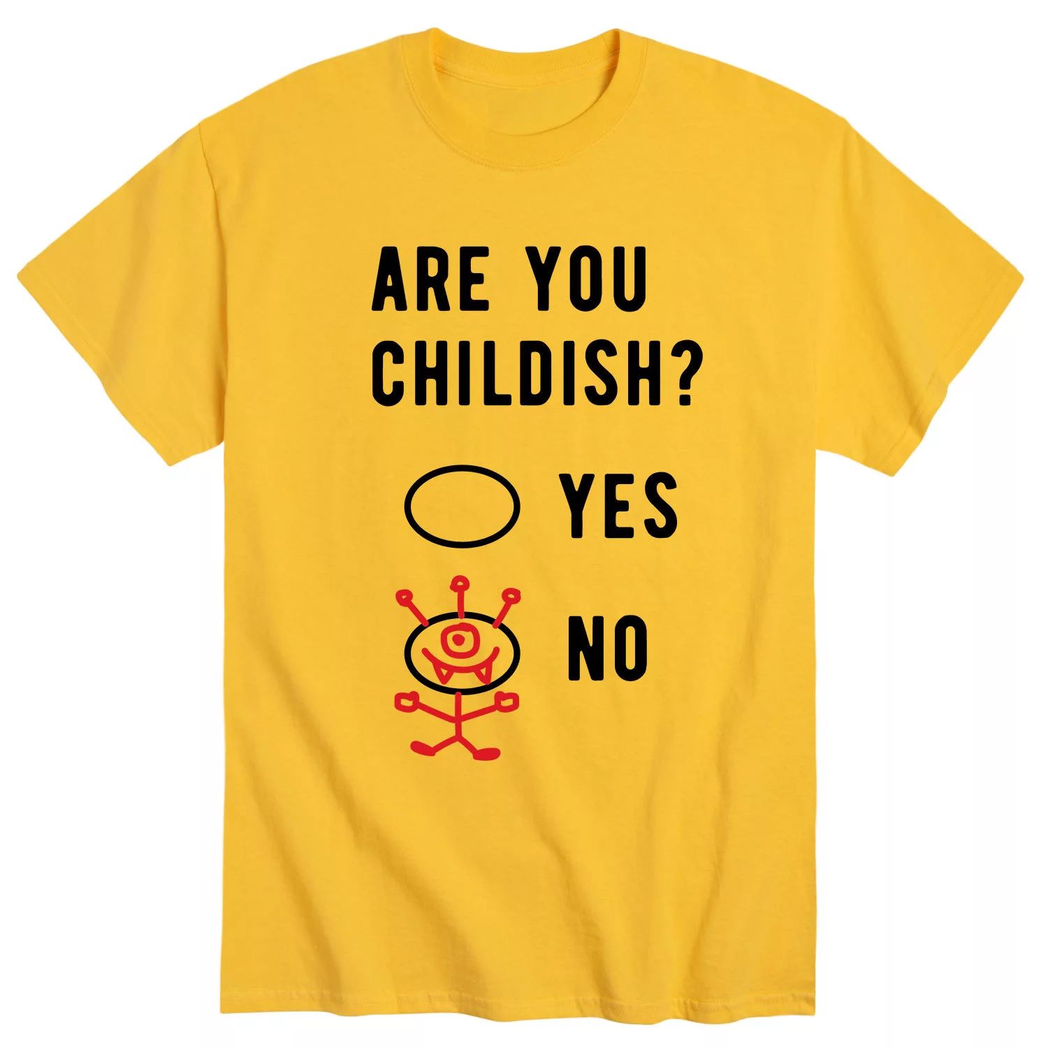 Мужская футболка Are You Childish Licensed Character
