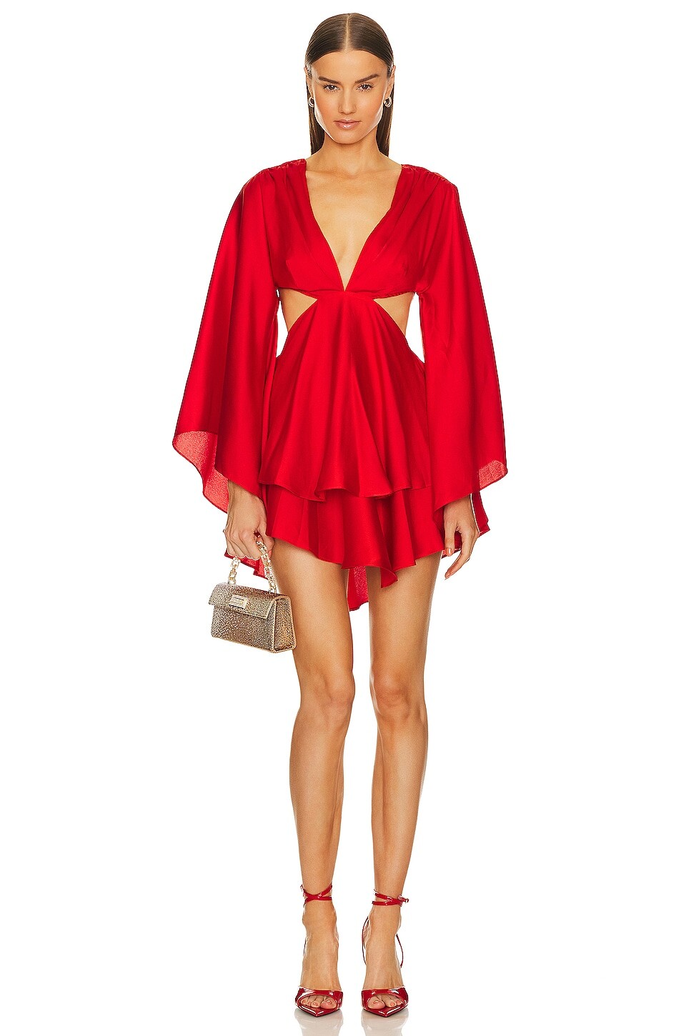 

Платье Michael Costello x REVOLVE Allete, красный