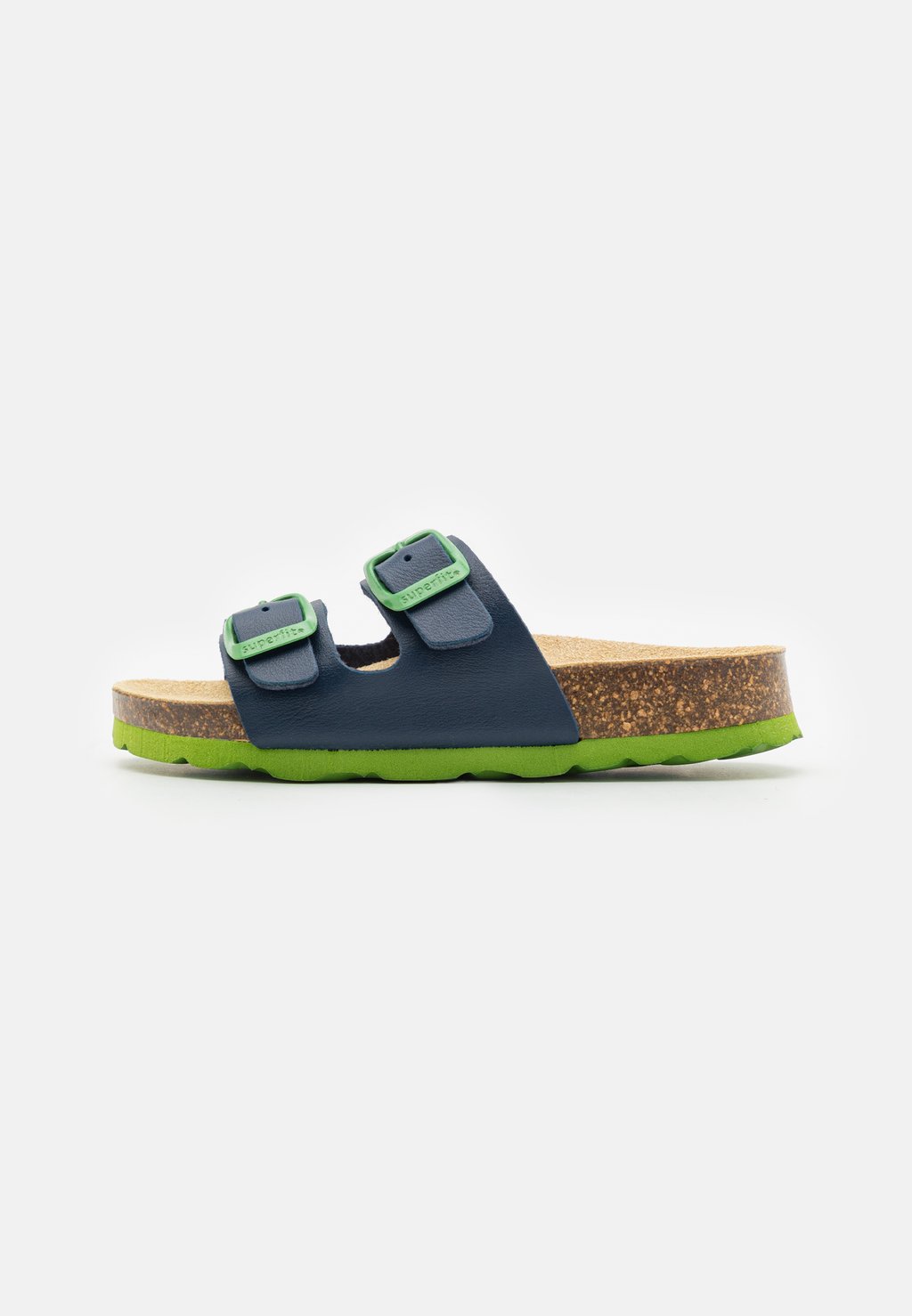 Тапочки FUSSBETTPANTOFFEL SANDALS Superfit, цвет blau/grün сандалии fussbettpantoffel sandals superfit цвет white multi coloured