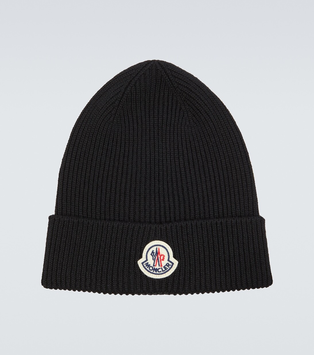 

Шерстяная шапка Moncler, черный