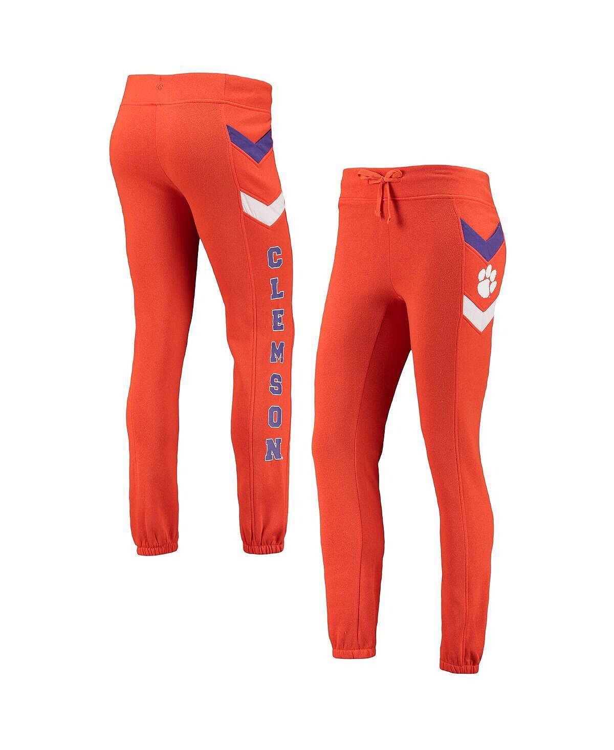 

Женские оранжевые брюки-джоггеры Clemson Tigers Kripke Chevron Colosseum