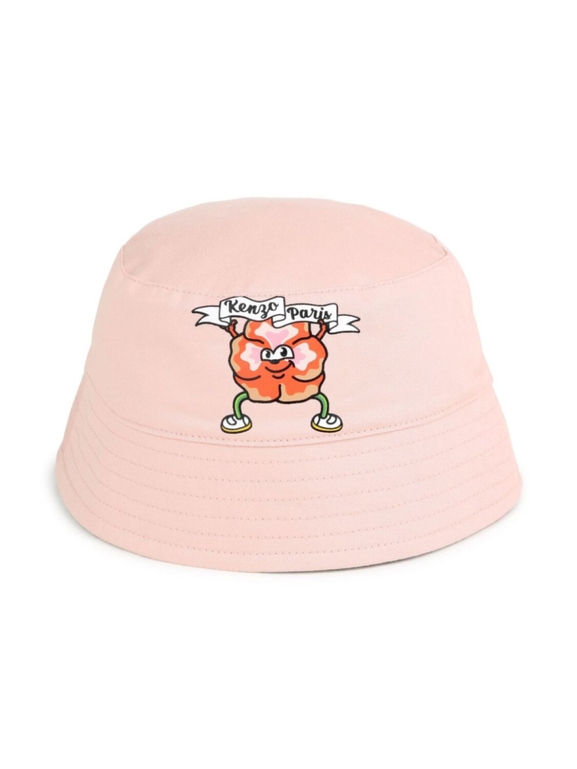 

Kenzo Kids двусторонняя панама Boke Flower, розовый