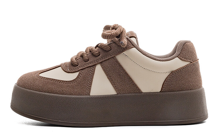 

Кеды, скейтборд обувь женская низкая La Chapelle, цвет Off White/Trace Khaki/Gray One
