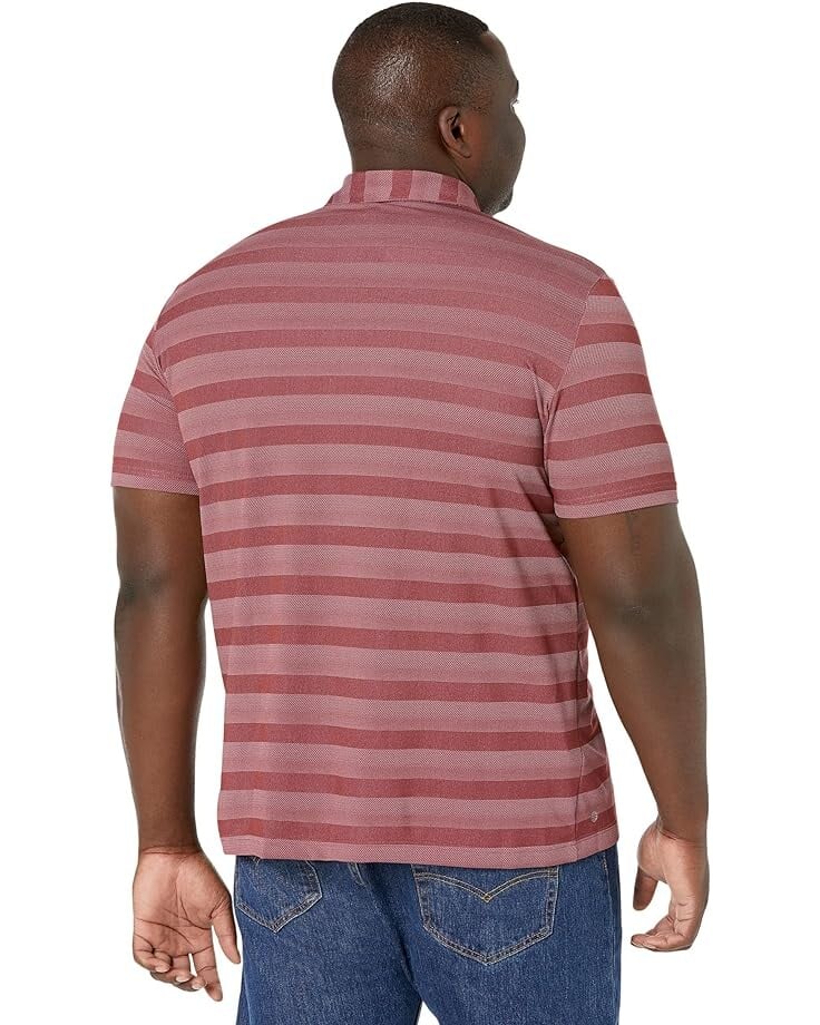 

Поло Adidas Two-Color Stripe Polo, цвет Bliss Lilac
