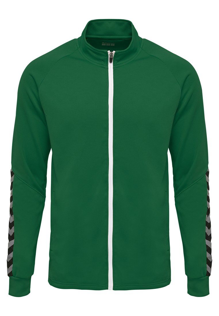 Куртка тренировочная HMLAUTHENTIC Hummel, цвет evergreen куртка тренировочная hmlauthentic hummel цвет red