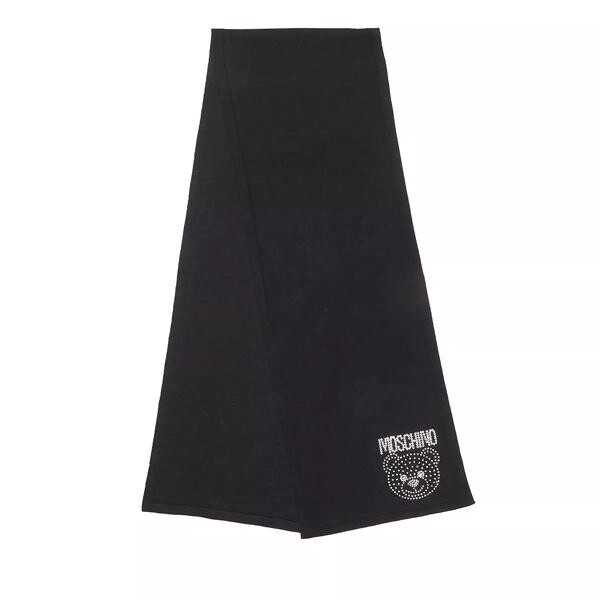 

Шарф scarf Moschino, черный