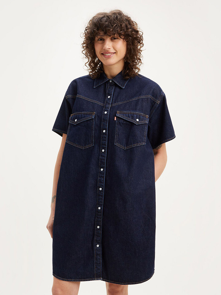

Платье Levis Jeans, темно-синий