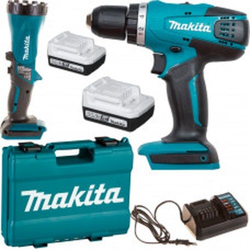 

Аккумуляторная дрель-шуруповёрт Makita DF347DWLE