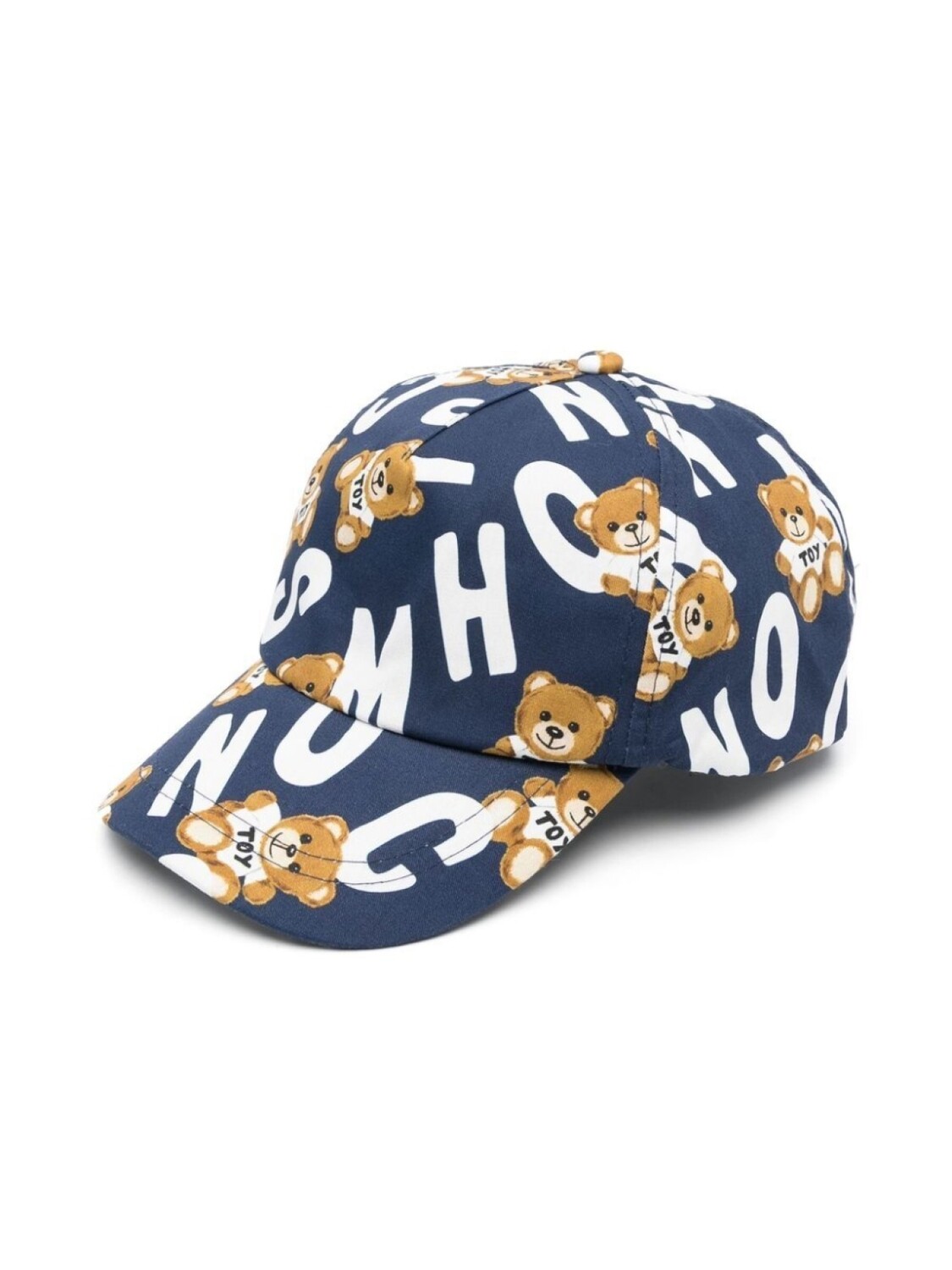 

Moschino Kids бейсболка с логотипом, синий