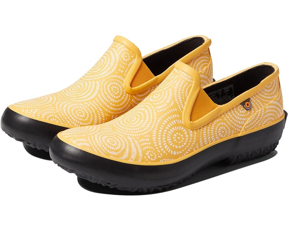

Ботинки Bogs Patch Slip-On Vijay, цвет Sunglow/Gold