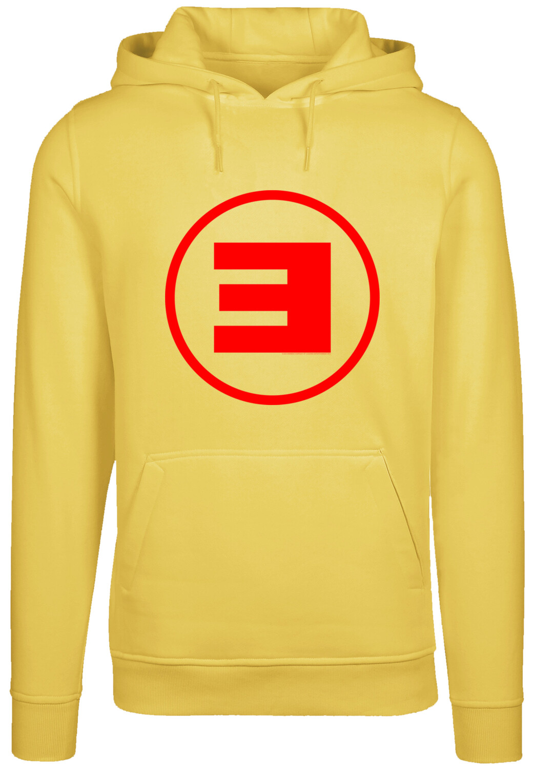 

Пуловер F4NT4STIC Hoodie Eminem Circle E Rap Hip Hop Music, цвет taxi yellow