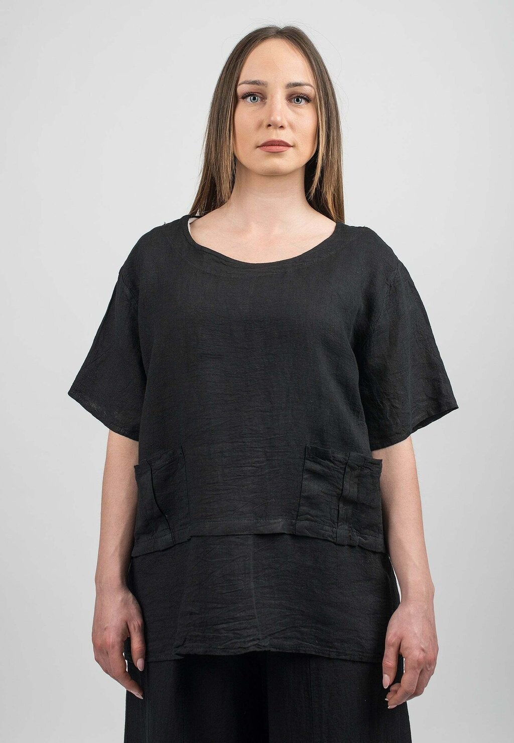 

Туника Dalle Piane Cashmere, черный