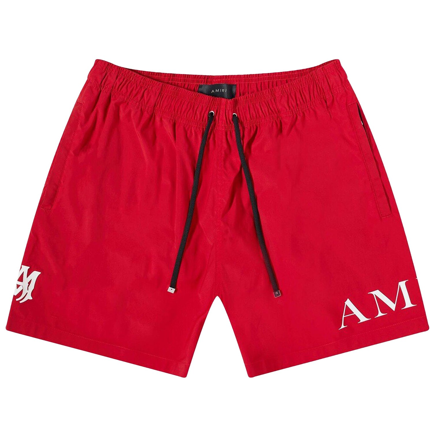 

Плавки-шорты с двойным логотипом Amiri, красные