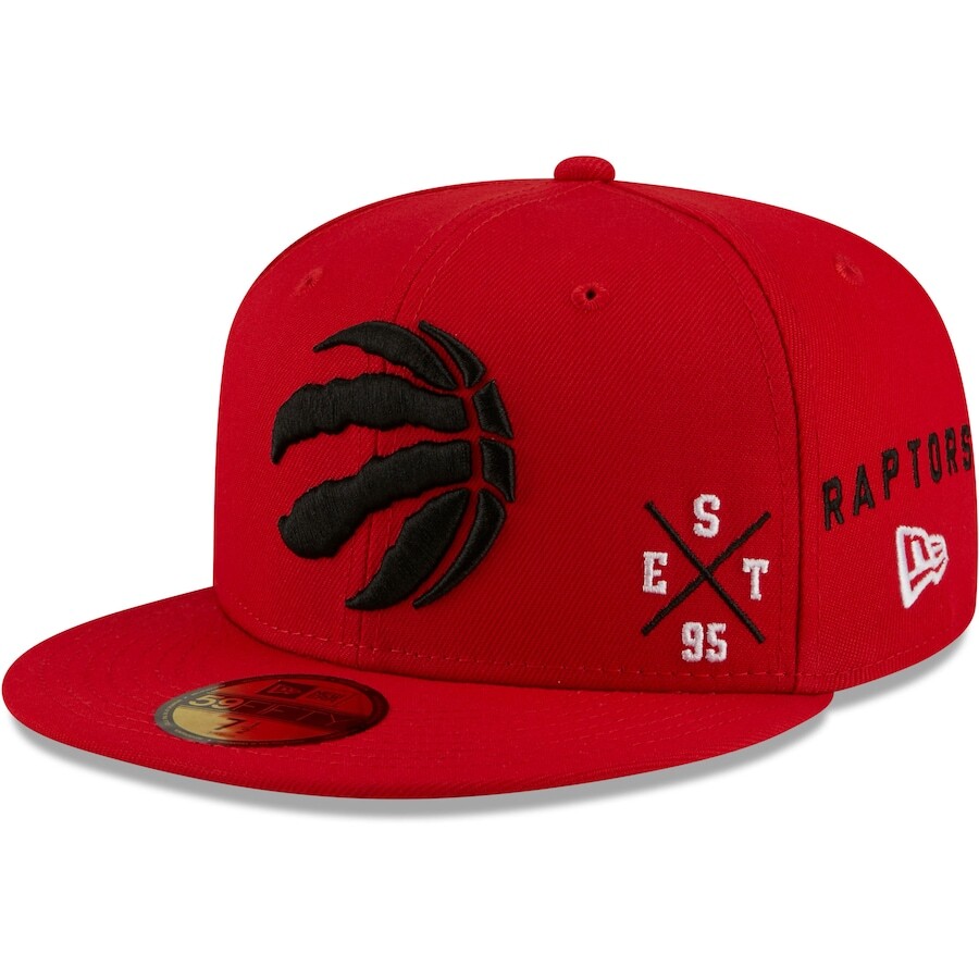 

Бейсболка New Era Toronto Raptors, красный