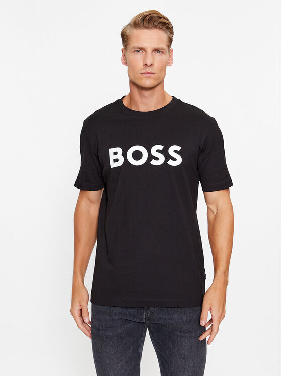 

Футболка стандартного кроя Boss, черный