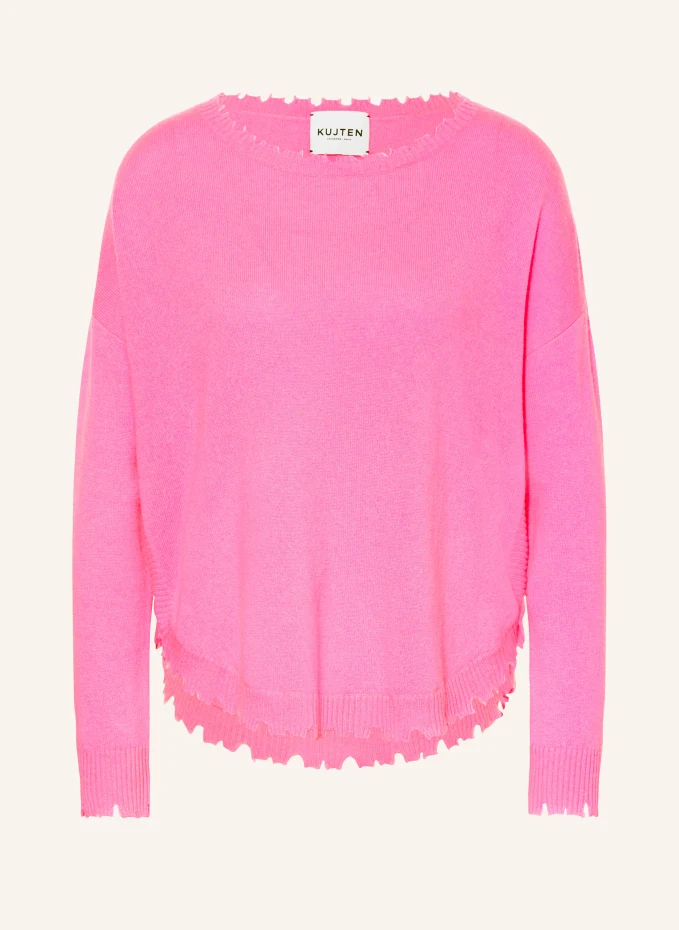 Кашемировый свитер melah Kujten, розовый