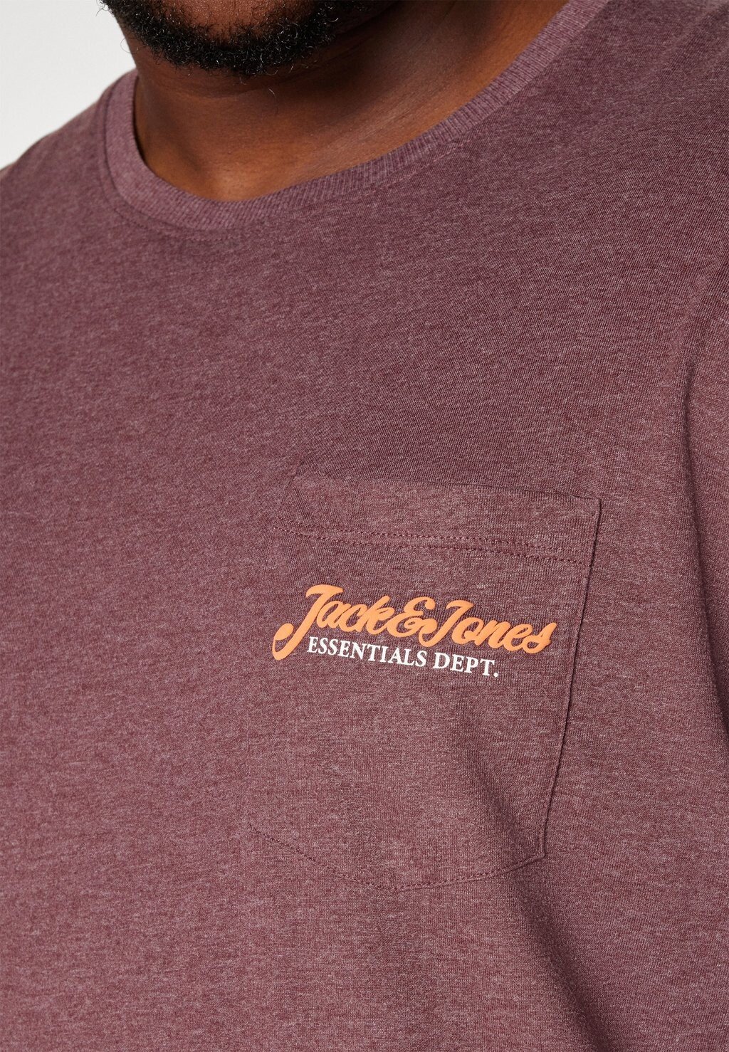 

Базовая футболка JJERIK POCKET TEE CREWNECK 5 PACK Jack & Jones, темно-синий