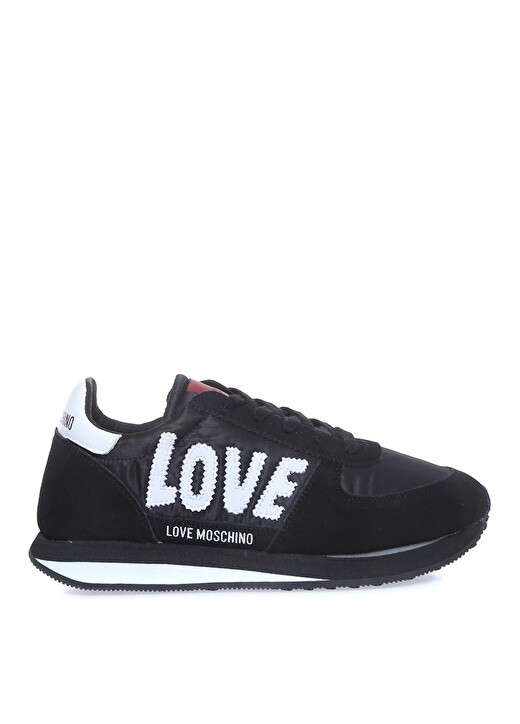 

Черные женские кроссовки Love Moschino