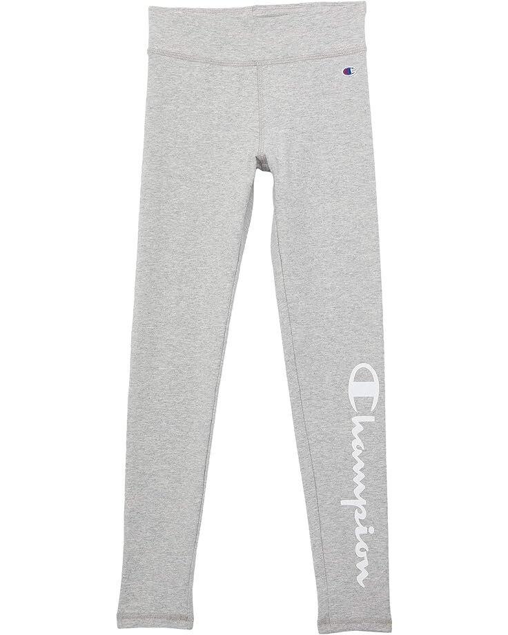 

Брюки Champion Signature Script Leggings, цвет Oxford Heather
