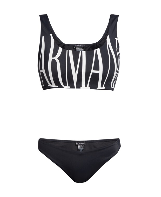 

Бикини Emporio Armani, черный