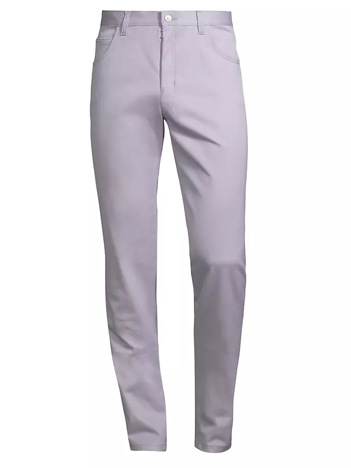 

Узкие брюки Maison Margiela, цвет lilac