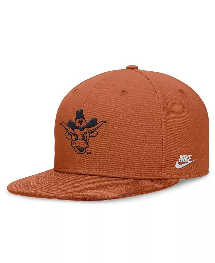 

Мужская шляпа Техасского оранжевого цвета Texas Longhorns Legacy True Fit Fit Nike, оранжевый