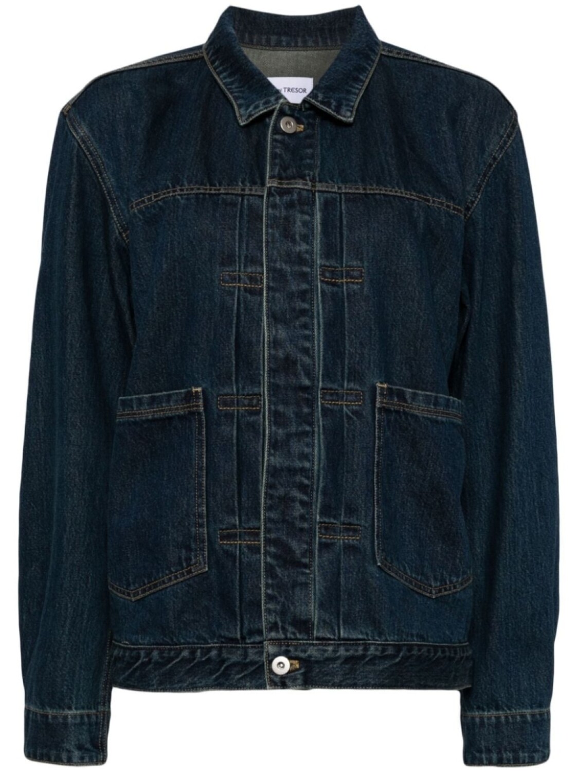 

Tu es mon Tresor куртка The Emerald Denim, синий