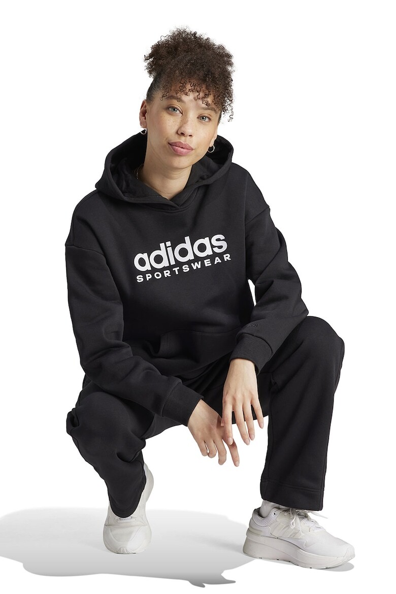 

Толстовка с логотипом Adidas Sportswear, черный