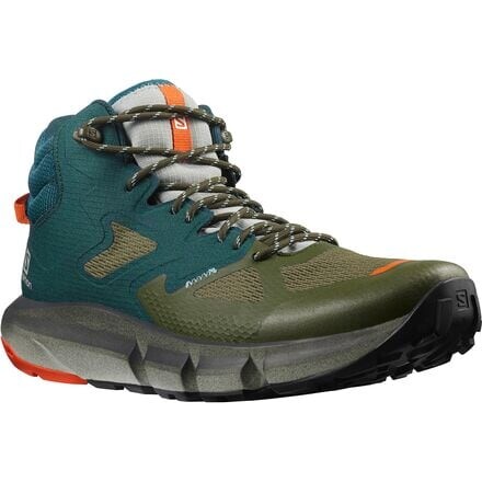 

Кроссовки Predict Hike Mid GTX мужские Salomon, цвет Ponderosa Pine/Olive Night/Red Orange
