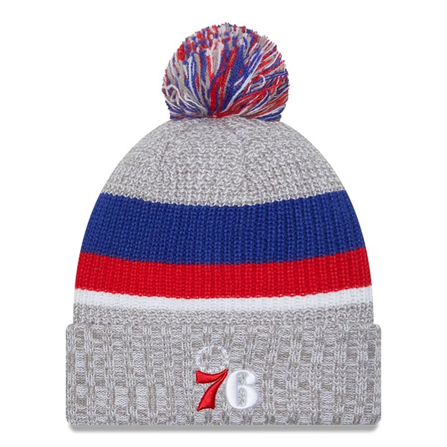 

Шапка New Era Philadelphia 76Ers, серый