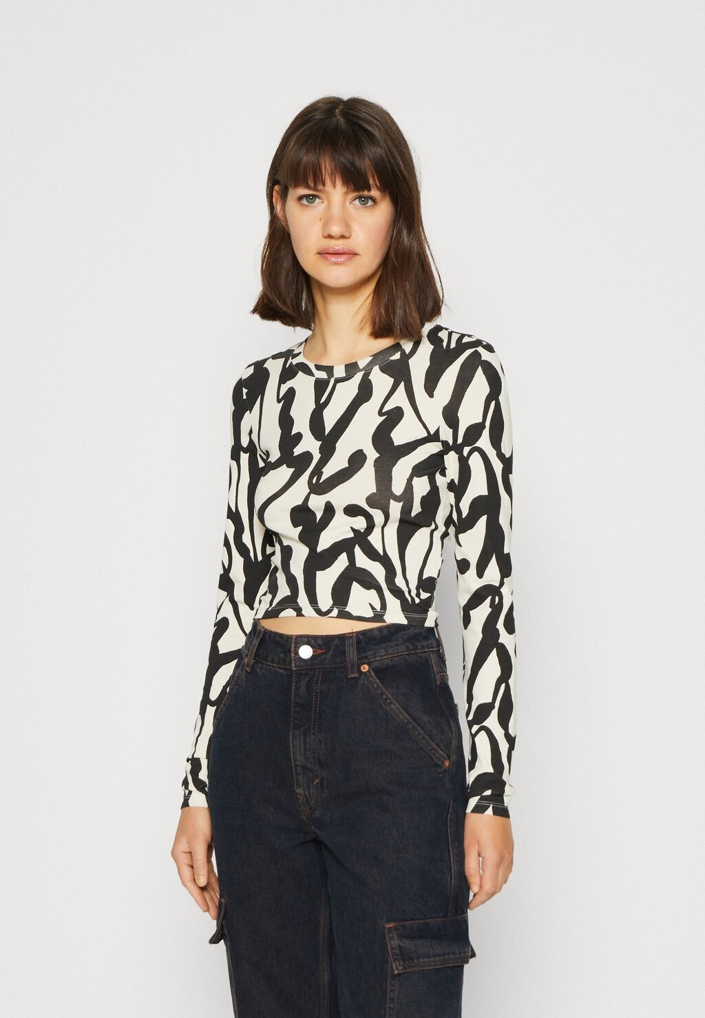 

Рубашка с длинным рукавом Monki