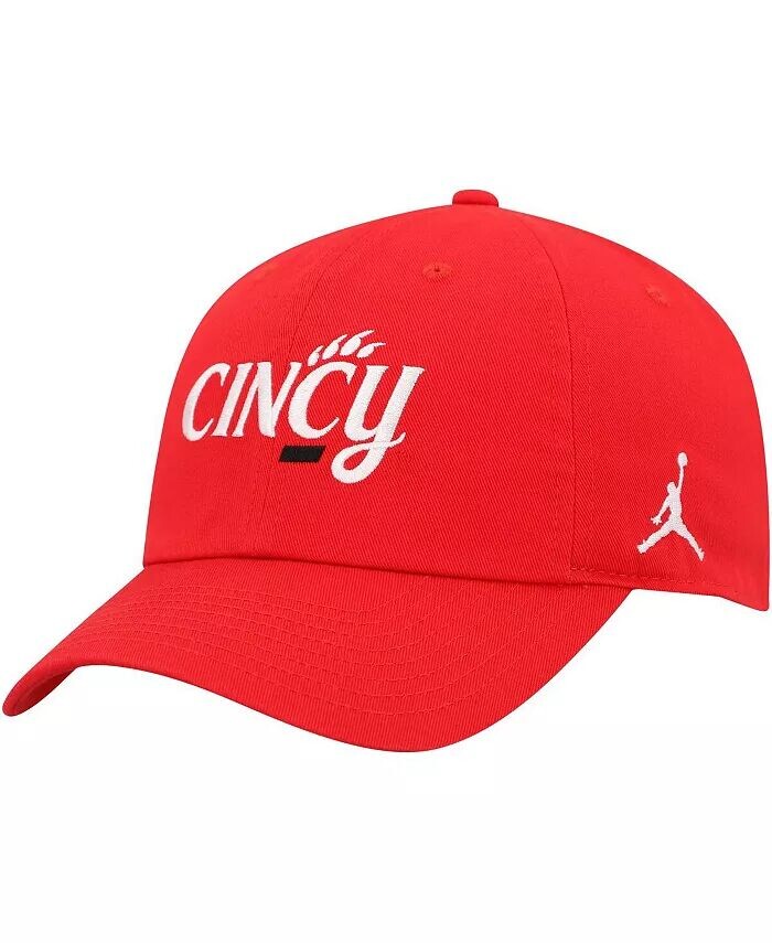 

Мужская красная регулируемая шляпа Cincinnati Bearcats Script Club Jordan, красный