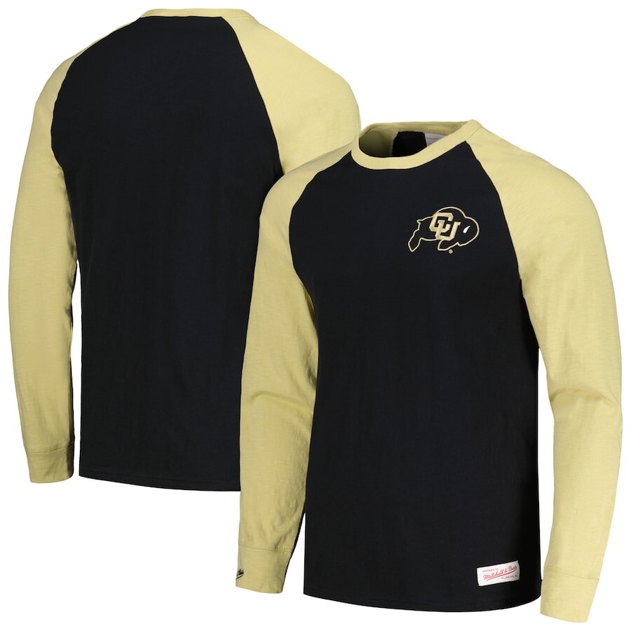 

Футболка с длинным рукавом Mitchell & Ness Colorado Buffaloes, золотой
