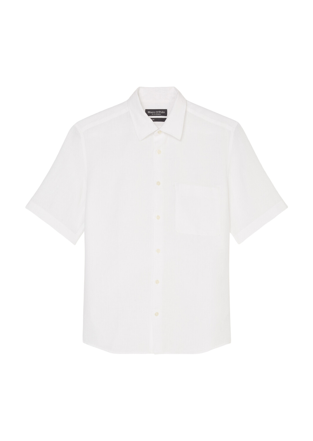 

Рубашка Marc O'Polo Kurzarm regular, белый