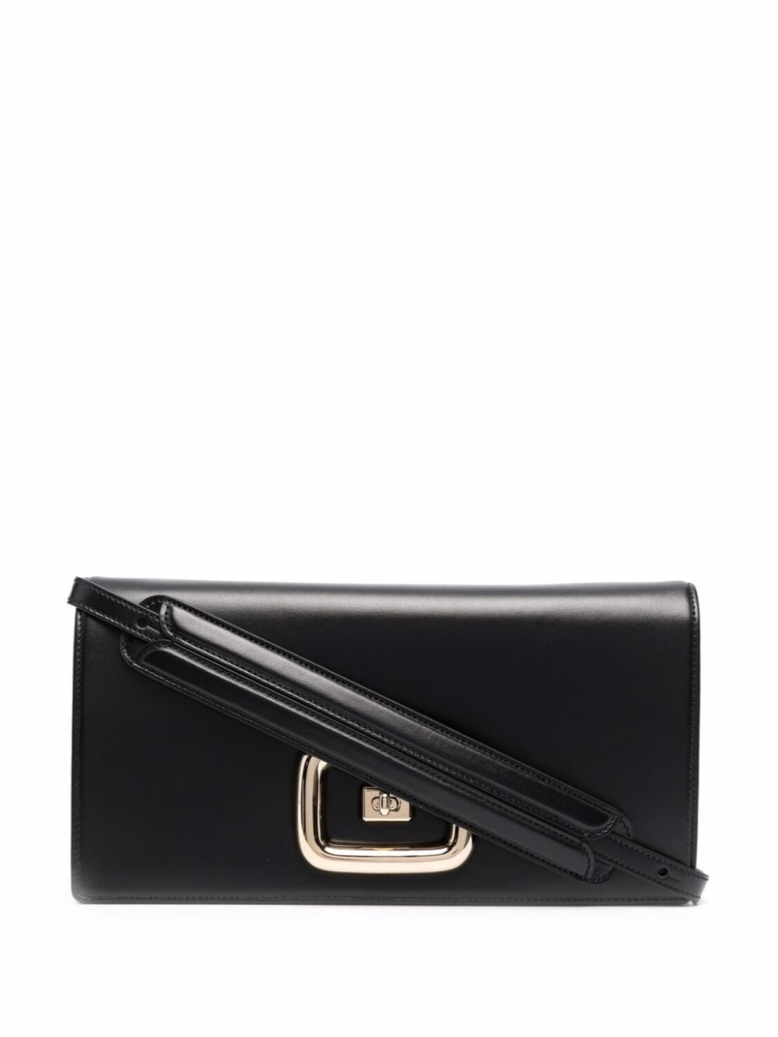 

Roger Vivier сумка на плечо с тисненым логотипом, черный