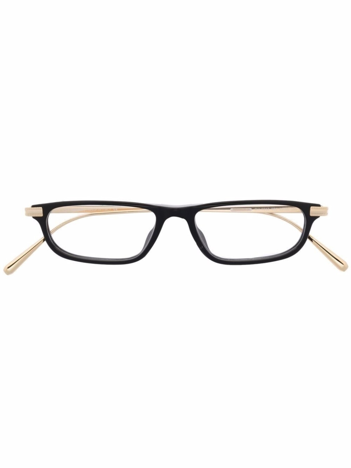 

OMEGA EYEWEAR очки в квадратной оправе, черный