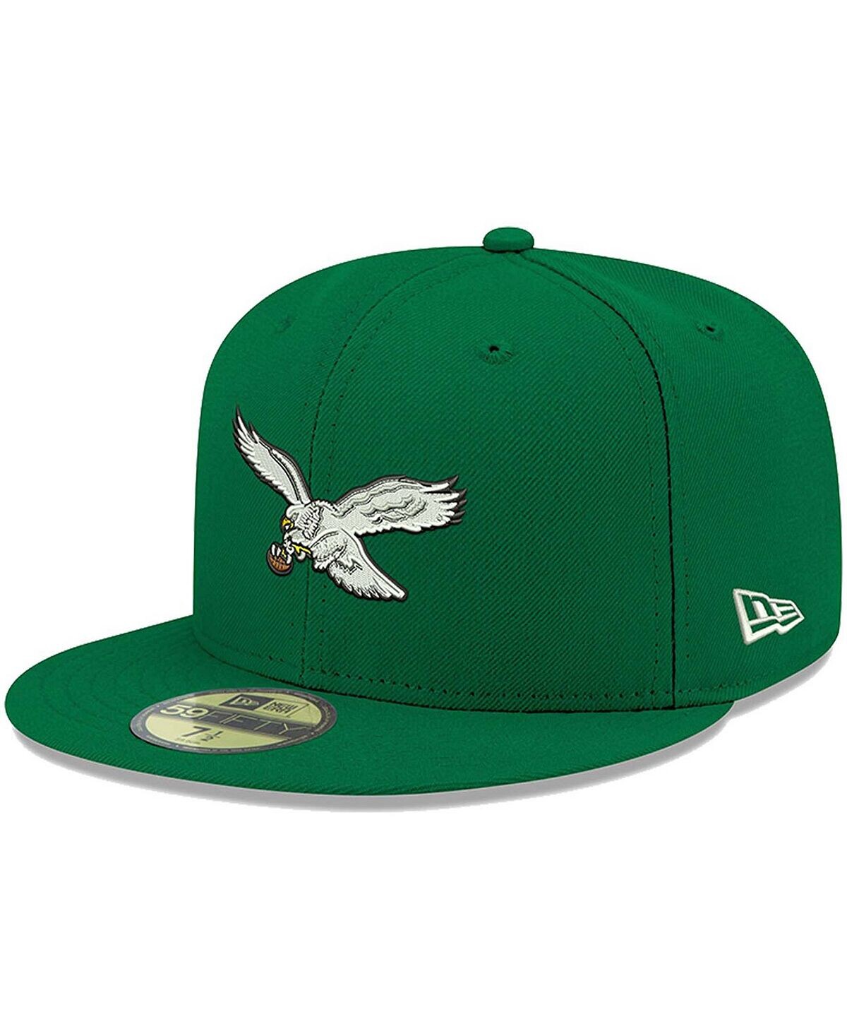 

Мужская приталенная шляпа Kelly Green Philadelphia Eagles Omaha Throwback 59FIFTY New Era