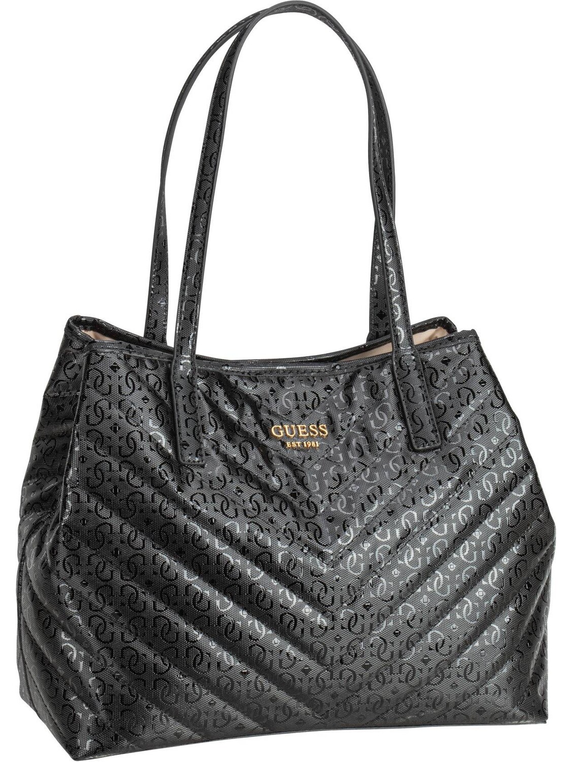 

Сумка шоппер Guess Vikky GA Tote, черный