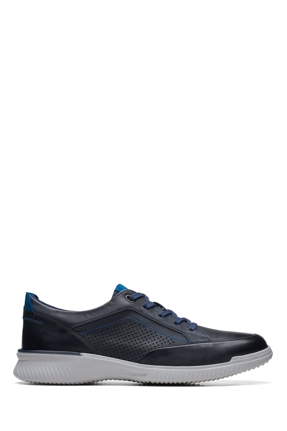 

Donaway Run кожаные кроссовки Clarks, синий