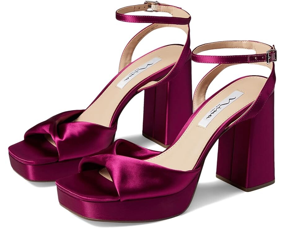 

Туфли Nina Stacie, цвет Wine