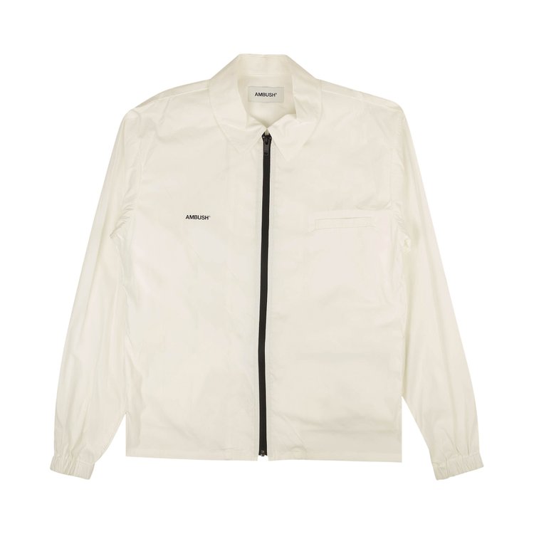 Куртка Ambush Zip Pocket Shirt 'White', белый