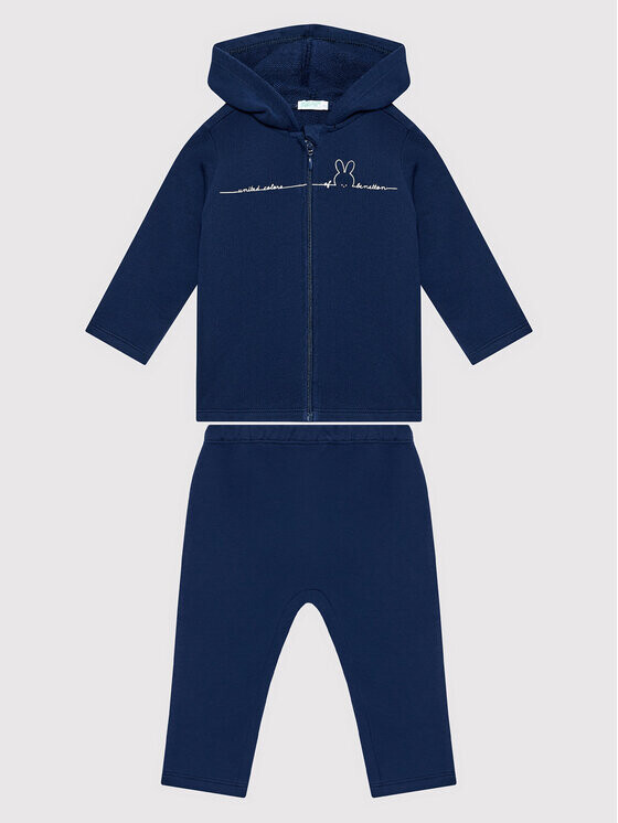 

Спортивный костюм regular fit United Colors Of Benetton, синий