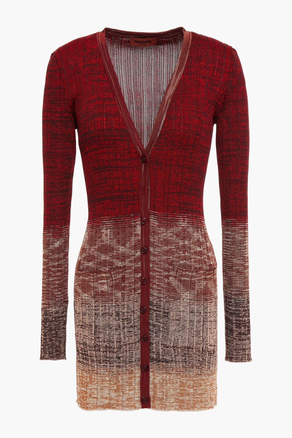 

Кардиган рельефной вязки Missoni, кирпич