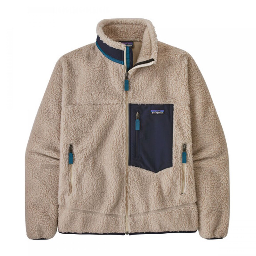 

Толстовка Patagonia Classic Retro-X Full Zip Polar, белый