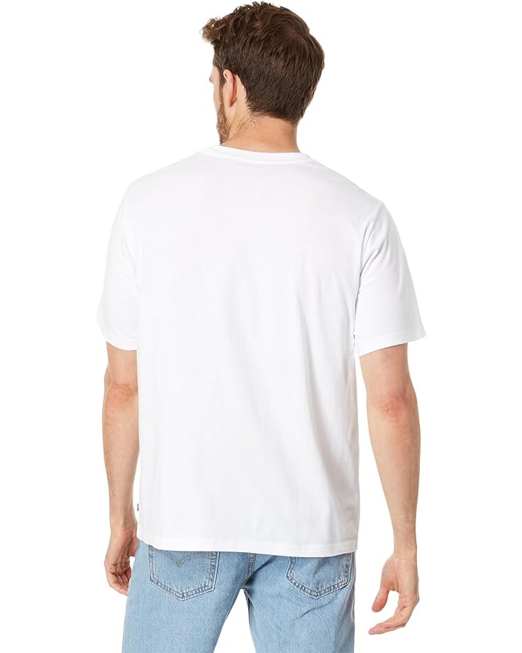 

Футболка Levi's Mens Short Sleeve Relaxed Fit Tee, цвет SSNL 501 Archival White